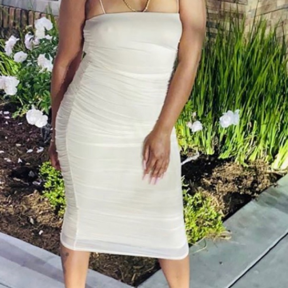 Ruched dress